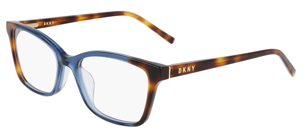 DKNY 5034 240 SOFT TORTOISE NAVY DESIGNER EYEGLASSES FRAMES 53-17-135